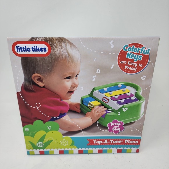 Little Tikes Music Time Tap-A-Tune Piano with Colorful‎ Keys 6+ Months NIB - Picture 2 of 7